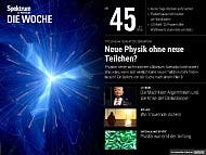 Spektrum - Die Woche - 45/2016 - Neue Physik ohne Teilchen