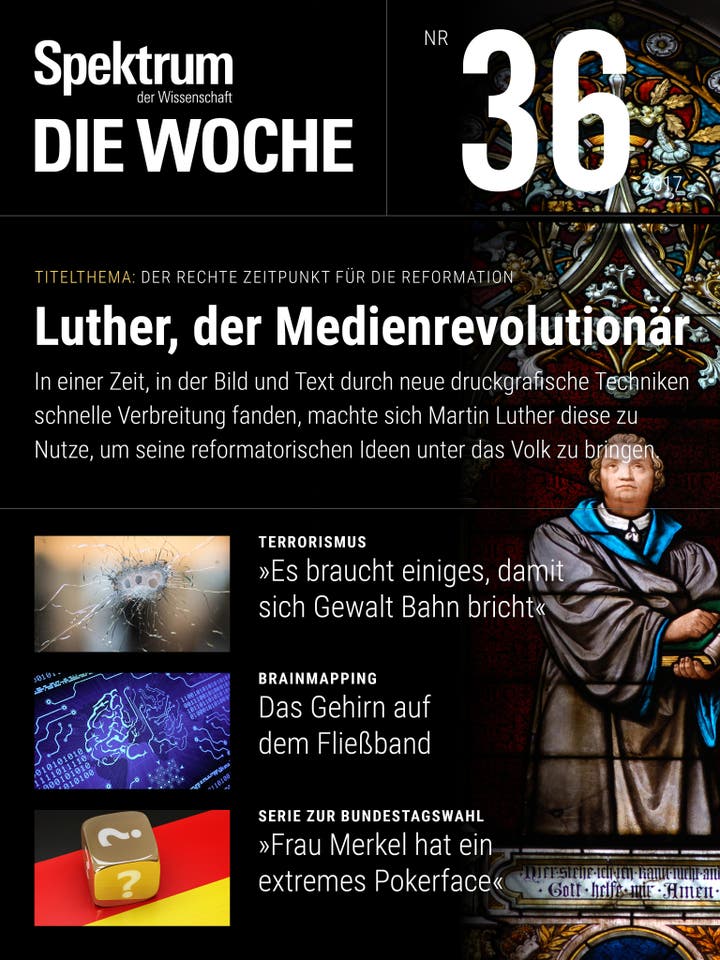 Spektrum - Die Woche - 36/2017 - Luther, der Medienrevolutionär