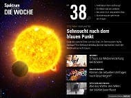 Spektrum - Die Woche - 38/2017 - Sehnsucht nach dem blauen Punkt Spektrum - Die Woche - 38/2017 - Sehnsucht nach dem blauen Punkt