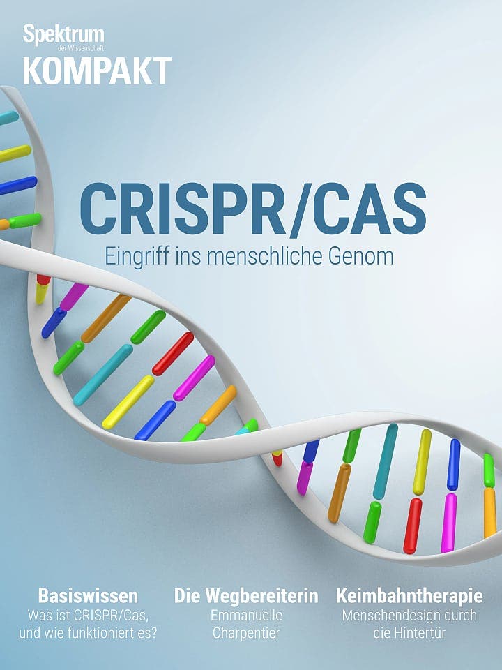 Spektrum Kompakt:  CRISPR/Cas – Eingriff ins menschliche Genom