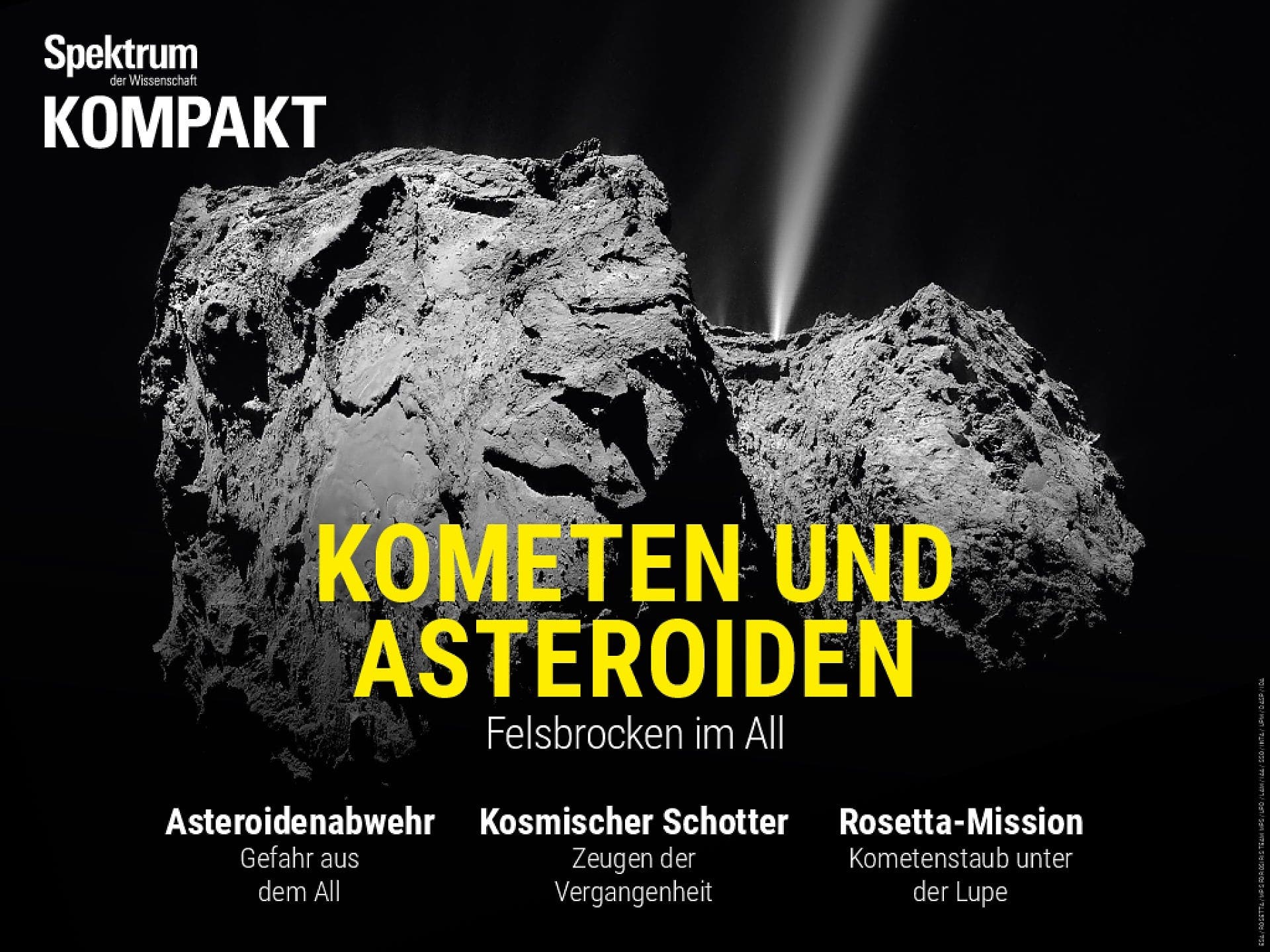 Kometen und Asteroiden - Felsbrocken im All