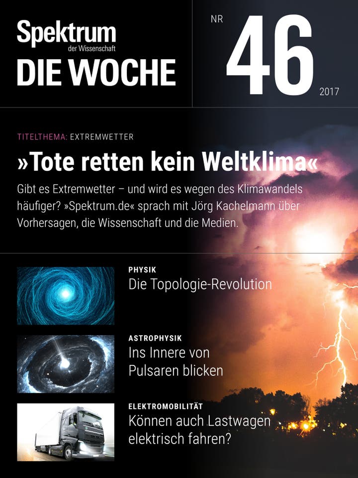 Spektrum – Die Woche – 46/2017 – Tote retten kein Weltklima