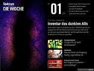 Spektrum - Die Woche - 1/2018 - Inventur des dunklen Alls