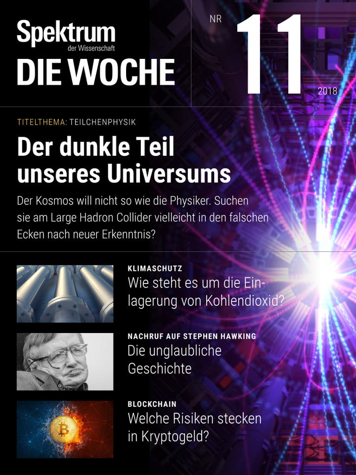 Spektrum - Die Woche - 11/2018 - Der dunkle Teil unseres Universums