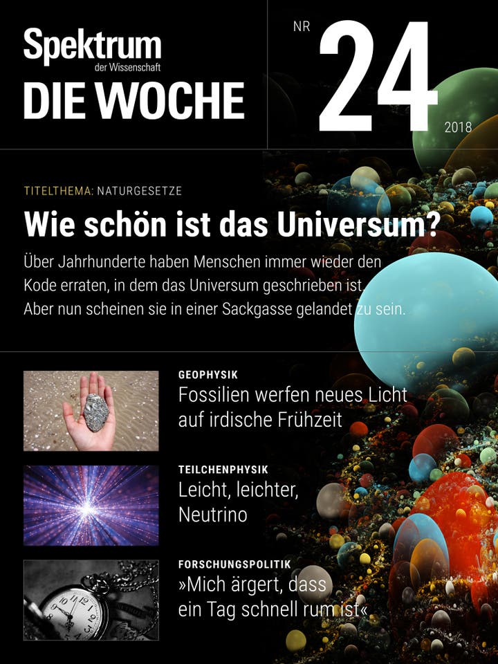 Spektrum - Die Woche - 24/2018 - Wie schön ist das Universum?
