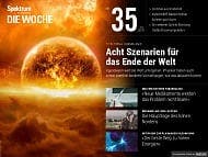 Spektrum - Die Woche - 35/2018 - Acht Szenarien für das Ende der Welt