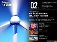 Spektrum - Die Woche - 2/2019 - Wie die Windturbinen der Zukunft aussehen