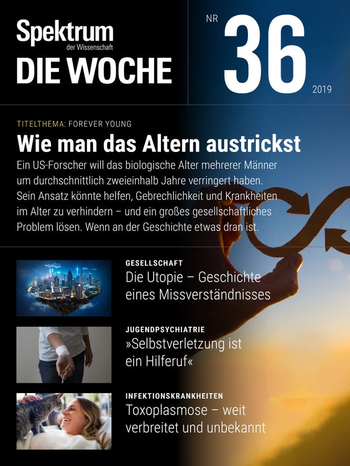 Spektrum - Die Woche - 36/2019 - Wie man das Altern austrickst