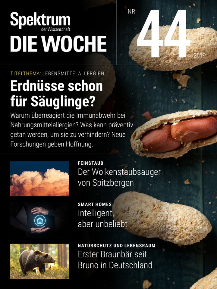 Spektrum - Die Woche - 44/2019 - Erdnüsse schon für Säuglinge?