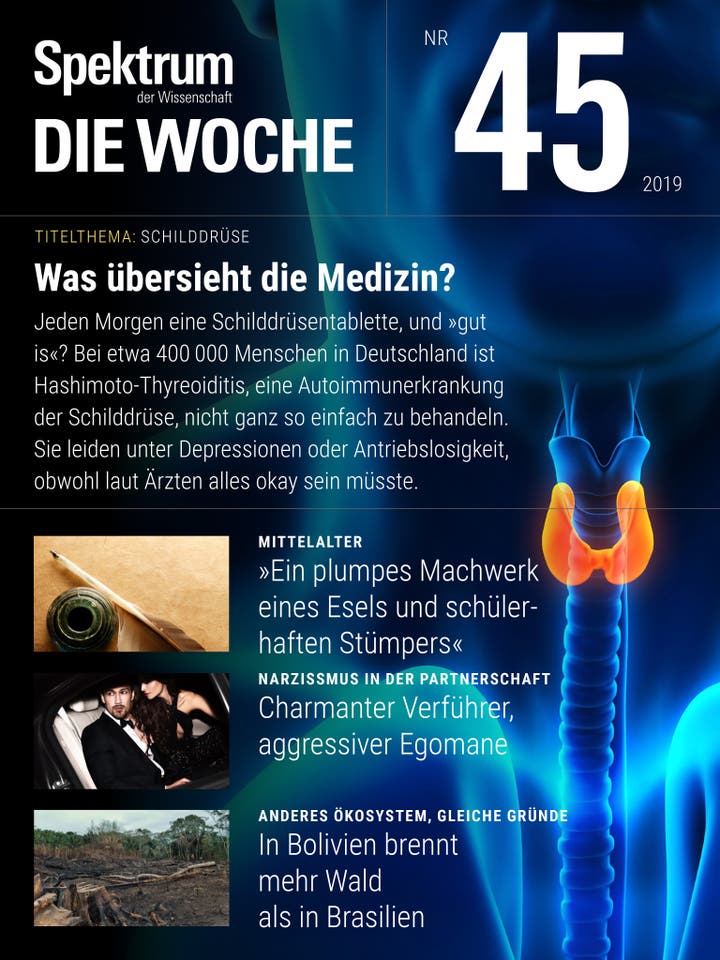 Spektrum - Die Woche - 45/2019 - Was übersieht die Medizin?