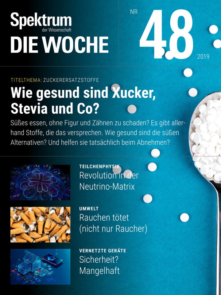 Spektrum - Die Woche - 48/2019 - Wie gesund sind Xucker, Stevia und Co?
