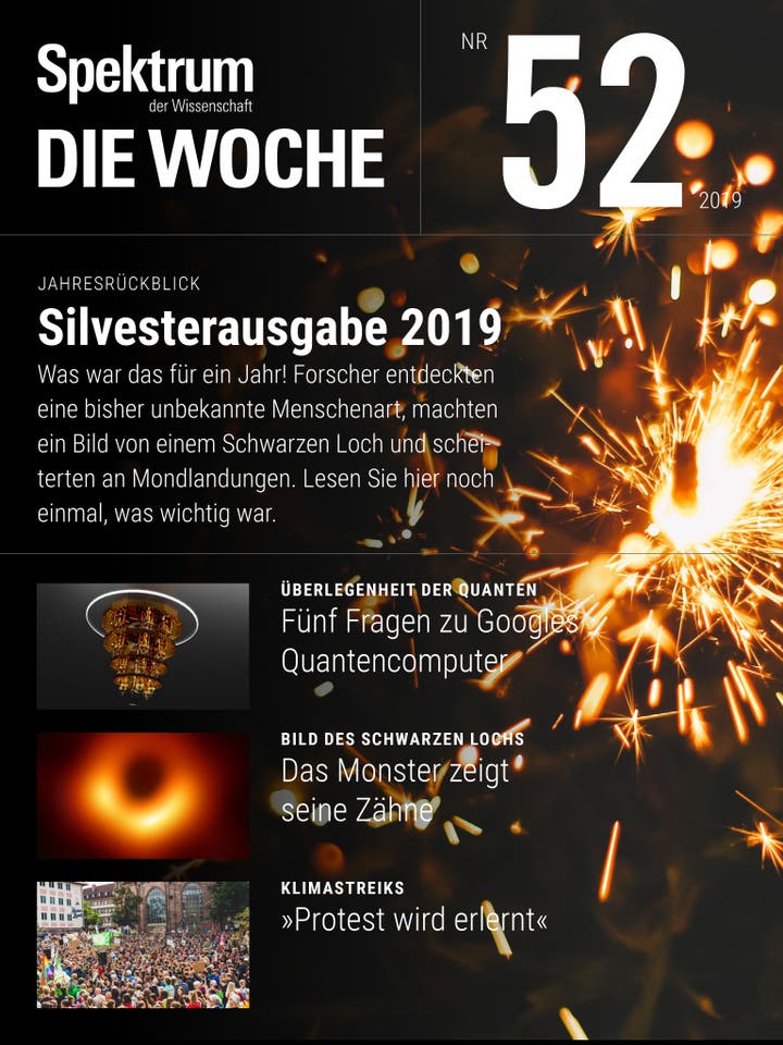 Spektrum - Die Woche - 52/2019 - Silvesterausgabe 2019