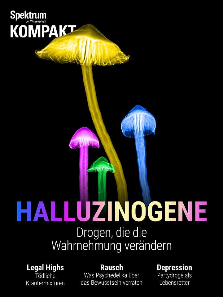 Spektrum Kompakt:  Halluzinogene – Drogen, die die Wahrnehmung verändern