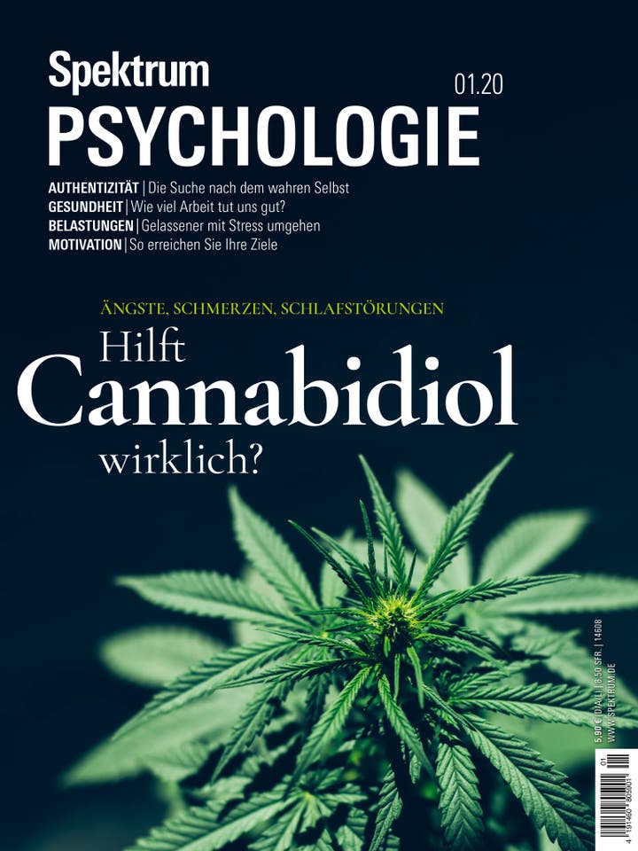 Spektrum Psychologie - 1/2020 - Hilft Cannabidiol wirklich?