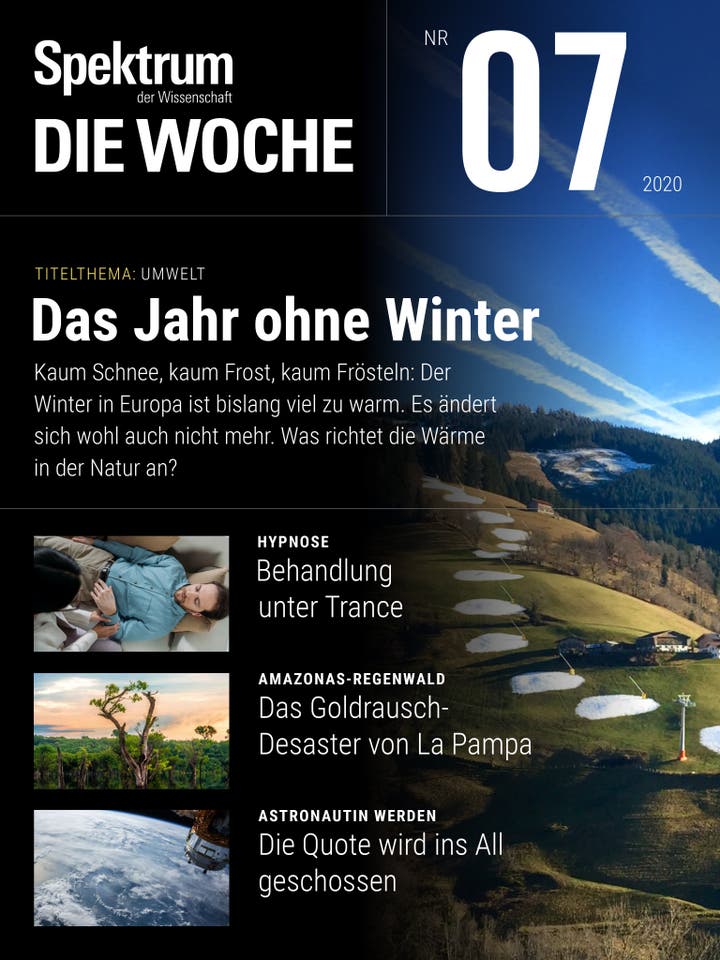 Spektrum - Die Woche - 7/2020 - Das Jahr ohne Winter