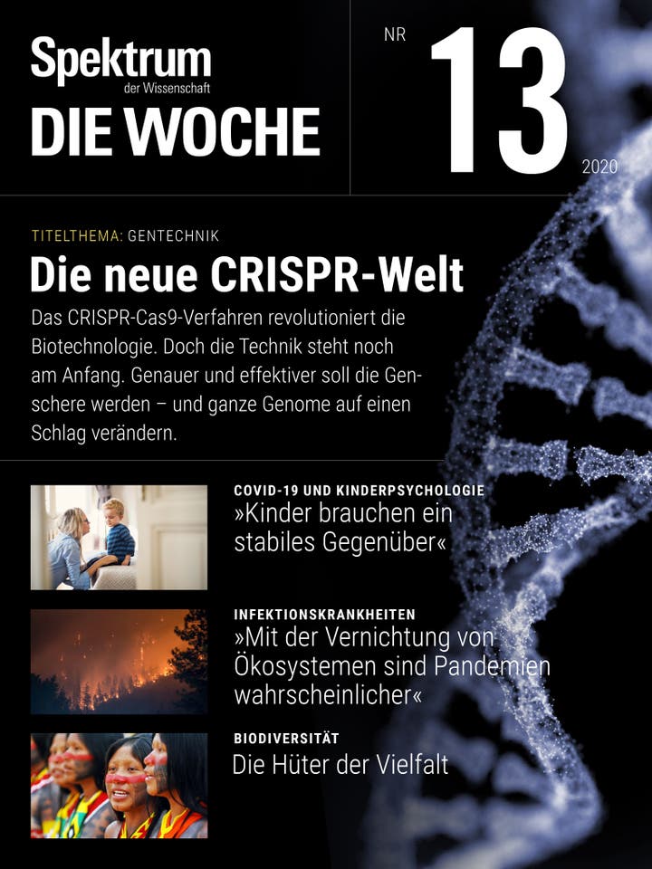 Spektrum - Die Woche - 13/2020 - Die neue CRISPR-Welt
