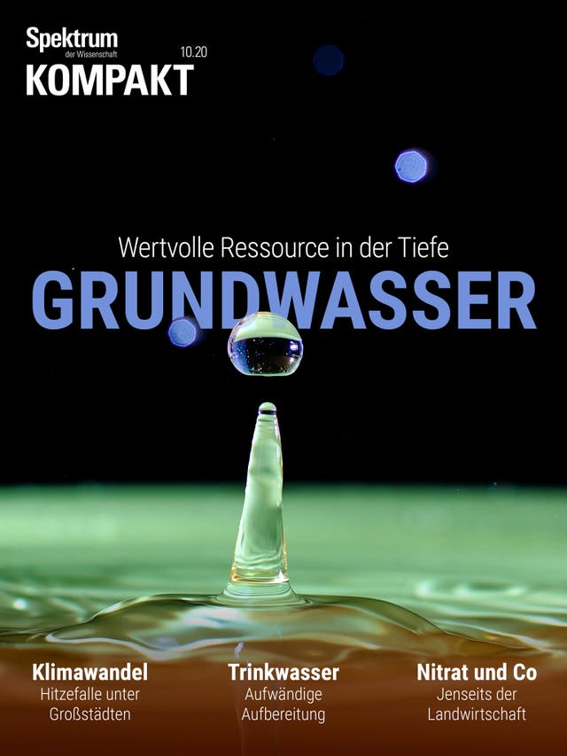 Grundwasser - Wertvolle Ressource in der Tiefe