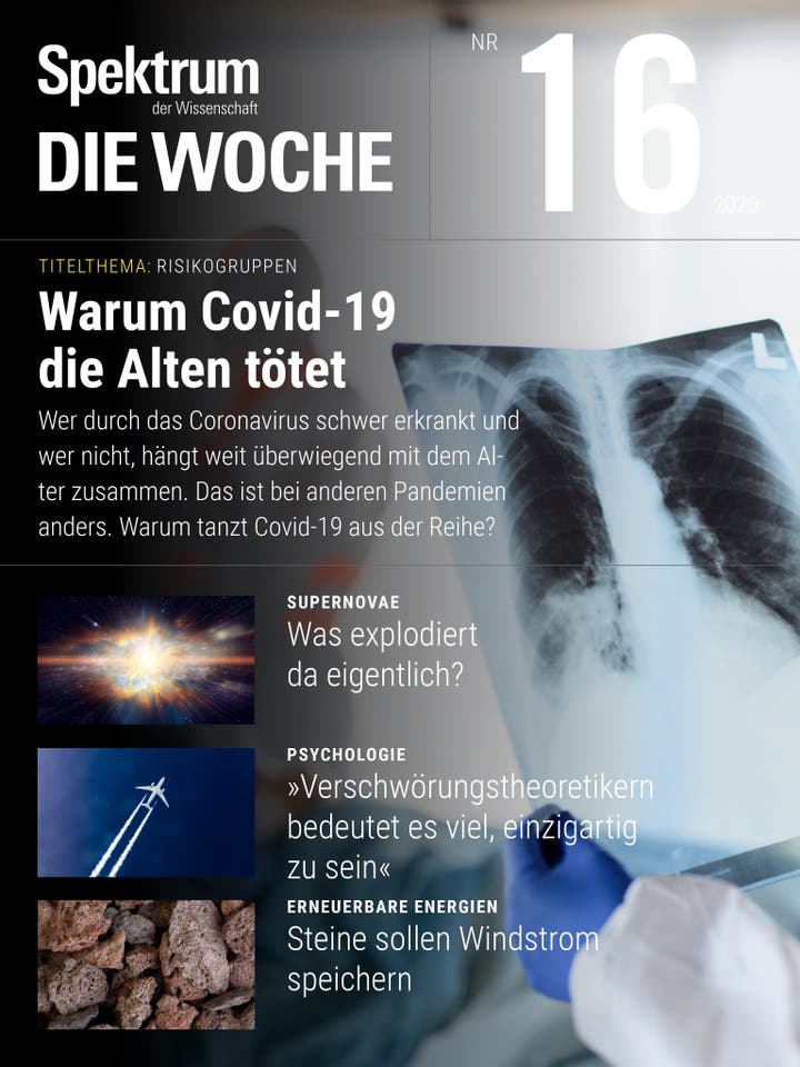 Spektrum - Die Woche - 16/2020 - Warum Covid-19 die Alten tötet