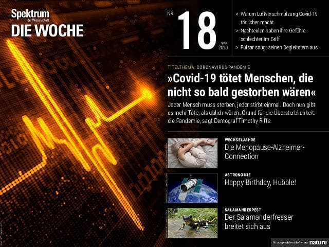  Covid-19 tötet Menschen, die nicht so bald gestorben wären