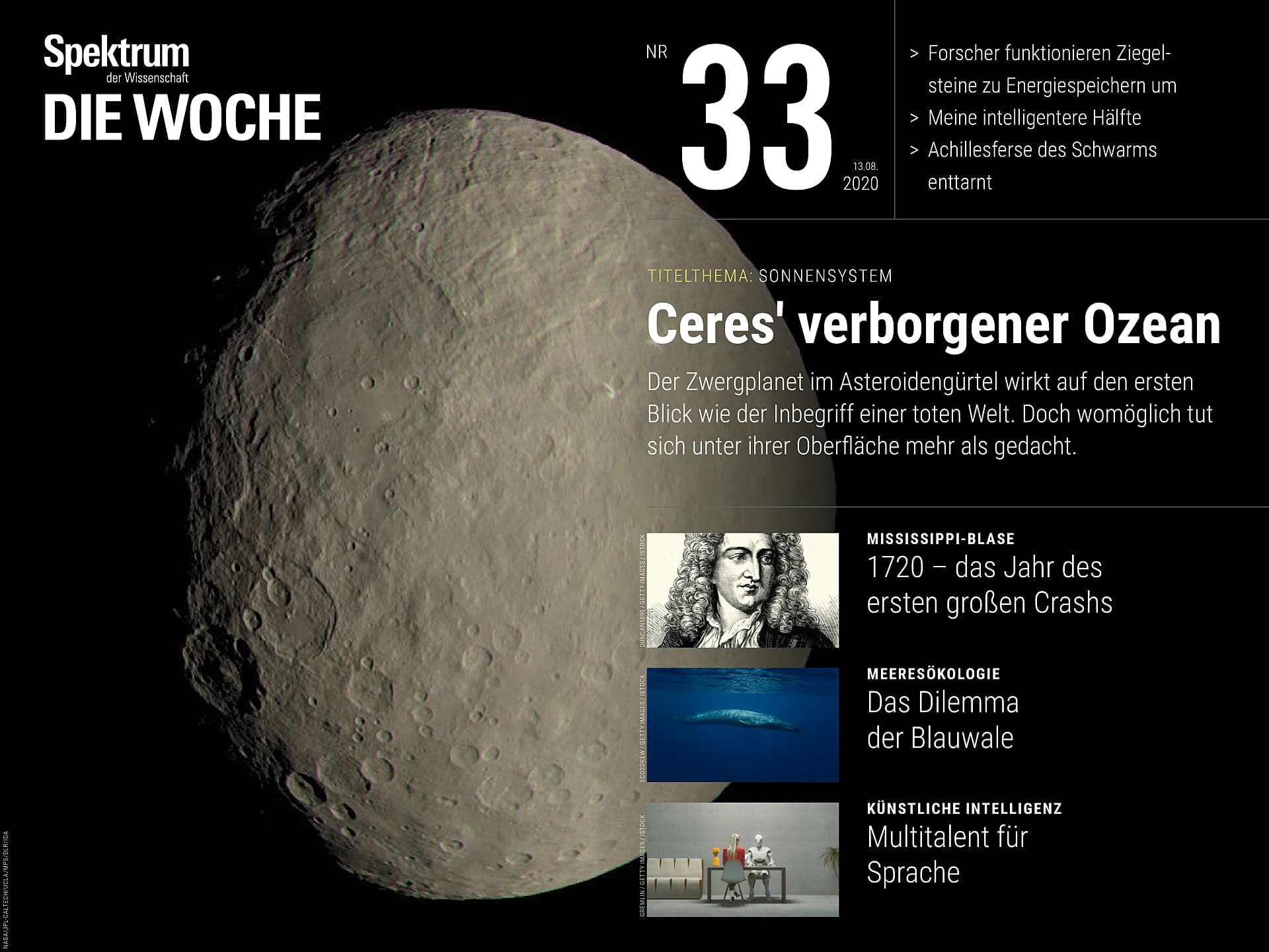Ceres' verborgener Ozean
