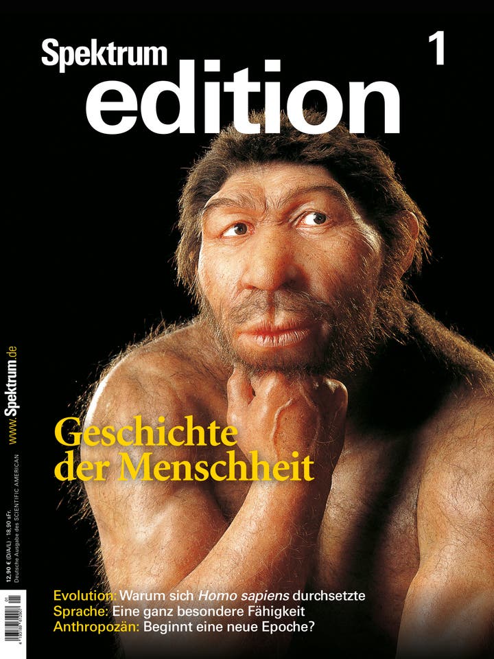 Die neue »Spektrum Edition« erzählt die »Geschichte der Menschheit«.