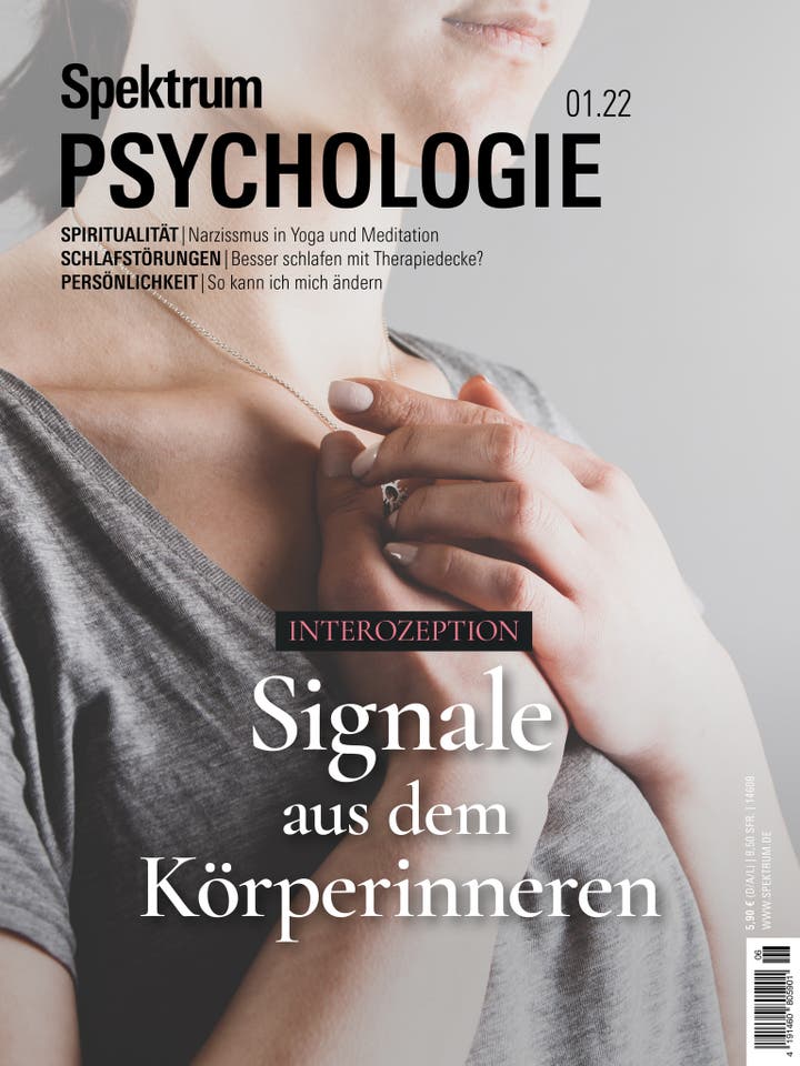 Spektrum Psychologie - 1/2022 - Signale aus dem Körperinneren