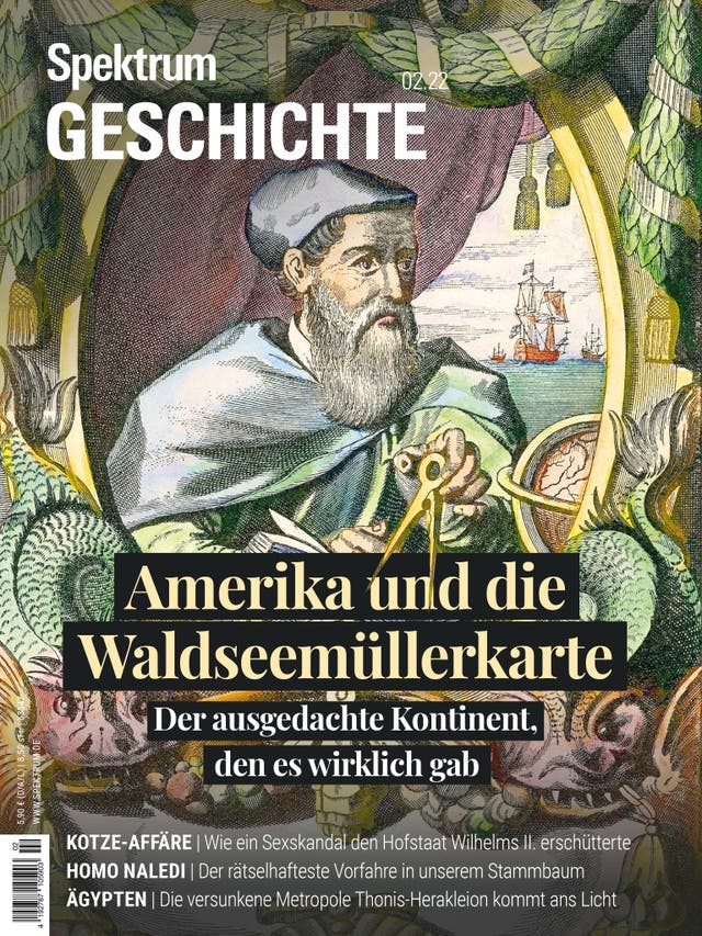 Spektrum Geschichte - 2/2022 - Waldseemüllerkarte