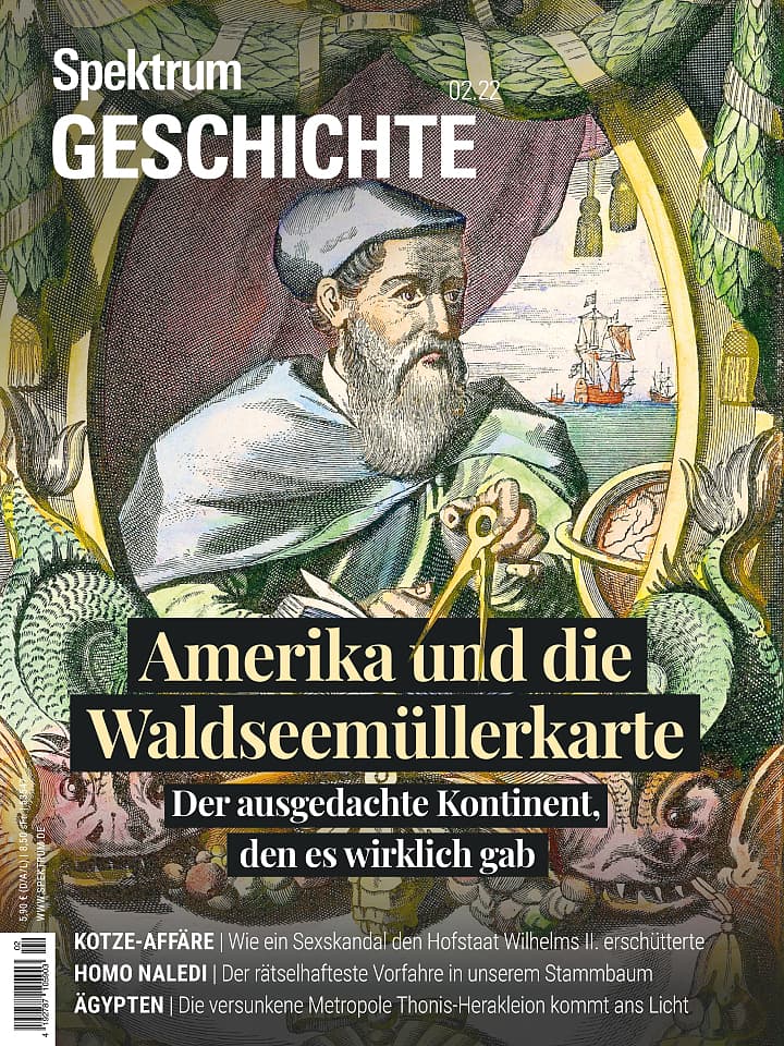 Spektrum Geschichte:  Waldseemüllerkarte