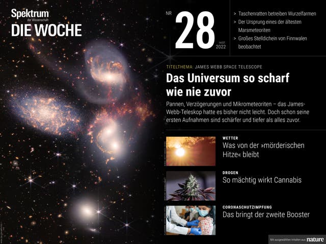 Spektrum - Die Woche - 28/2022 - Das Universum so scharf wie nie zuvor