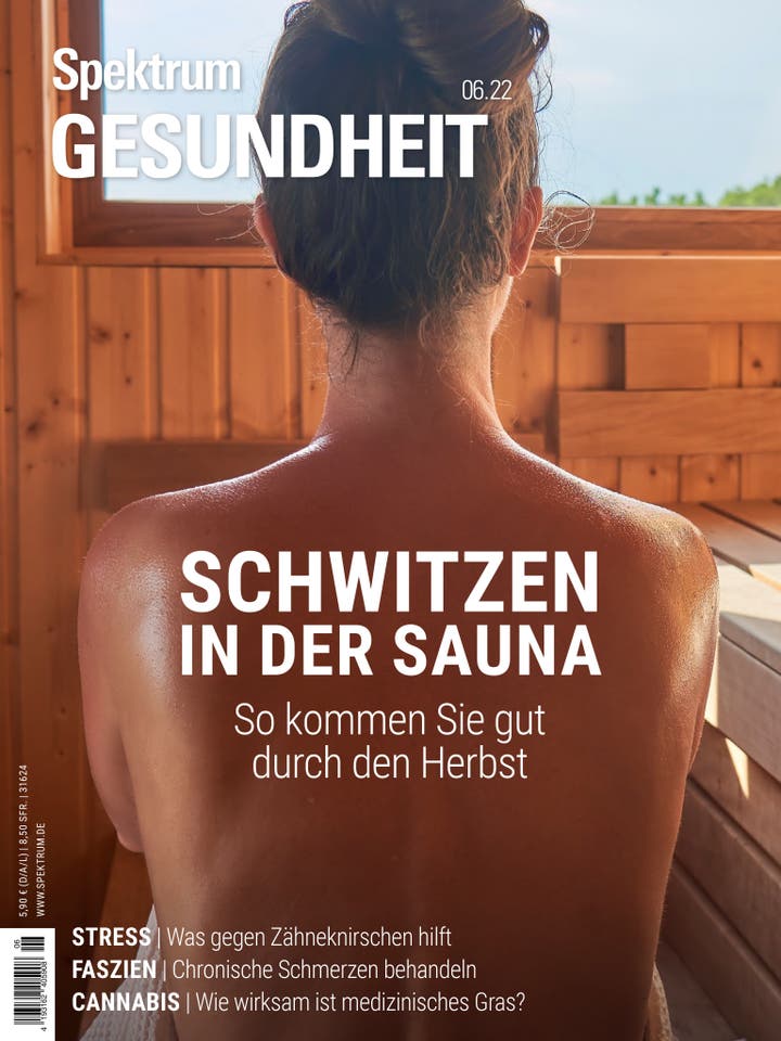 Spektrum Gesundheit – 6/2022 – Schwitzen in der Sauna – so kommen Sie gut durch den Herbst