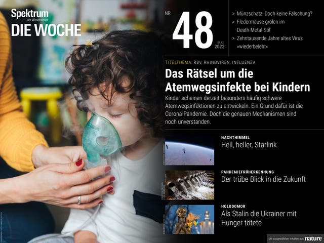 Spektrum - Die Woche - 48/2022 - Das Rätsel um die Atemwegsinfekte bei Kindern