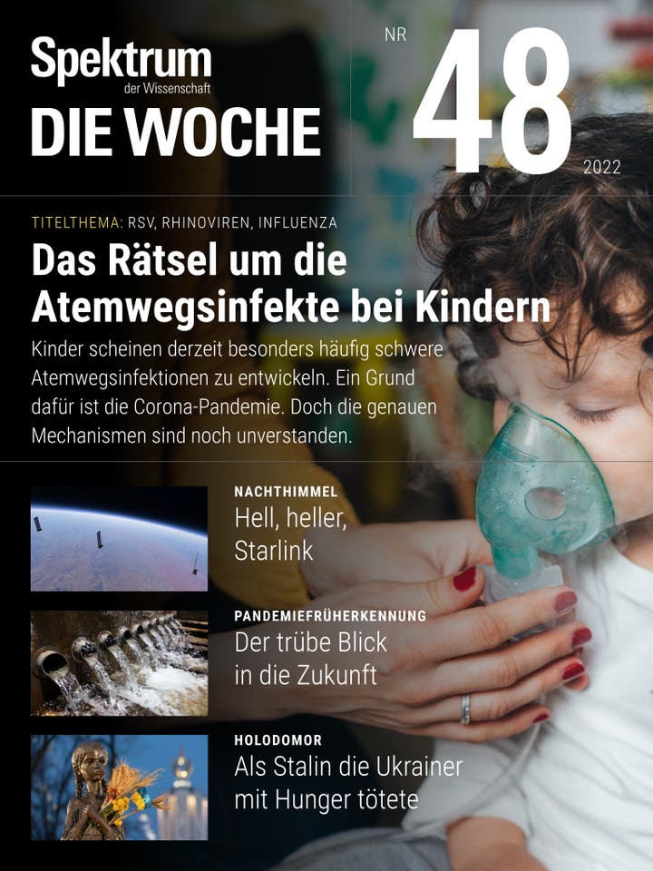 Spektrum – Die Woche – 48/2022 – Das Rätsel um die Atemwegsinfekte bei Kindern