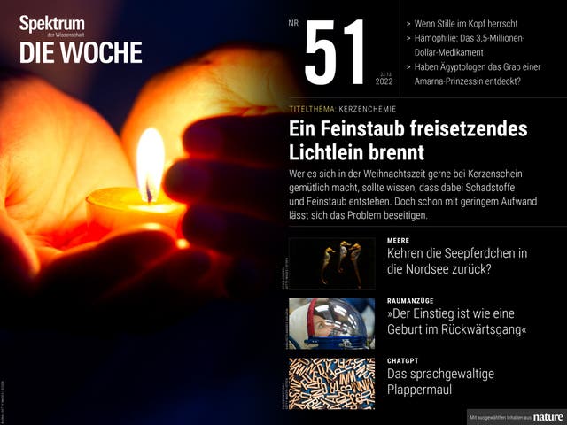 Spektrum - Die Woche - 51/2022 - Kerzenchemie
