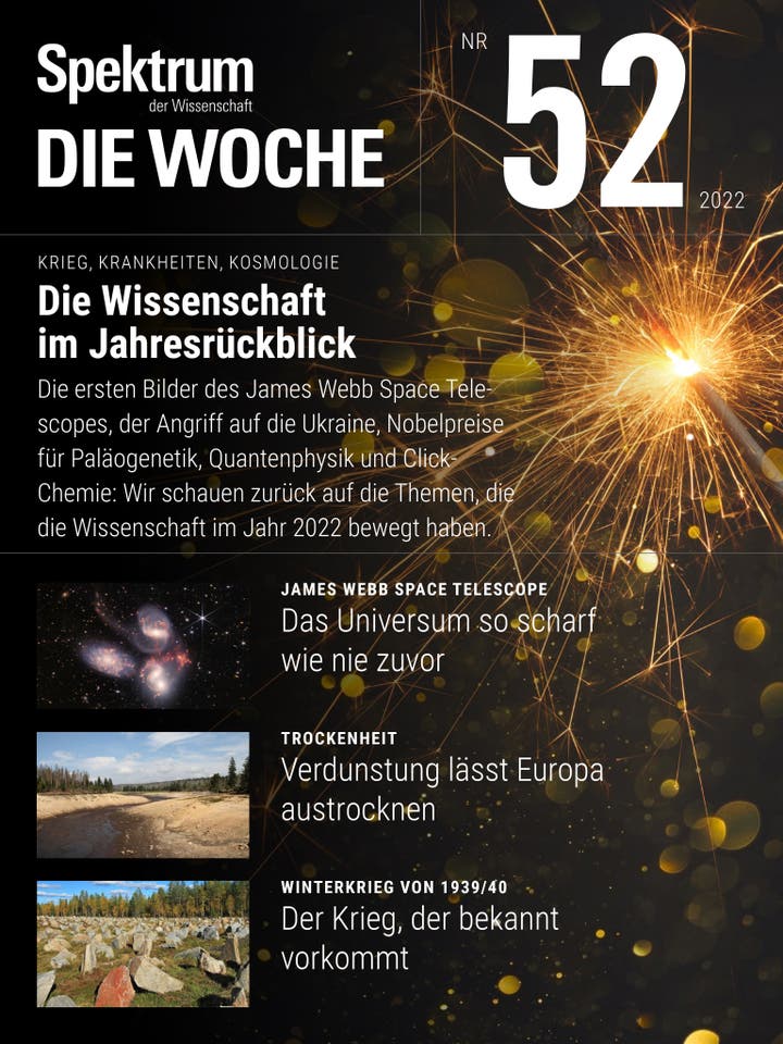 Spektrum - Die Woche - 52/2022 - Das Jahr in der Wissenschaft