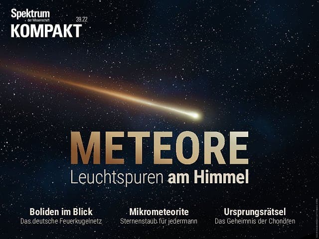  Meteore – Leuchtspuren am Himmel