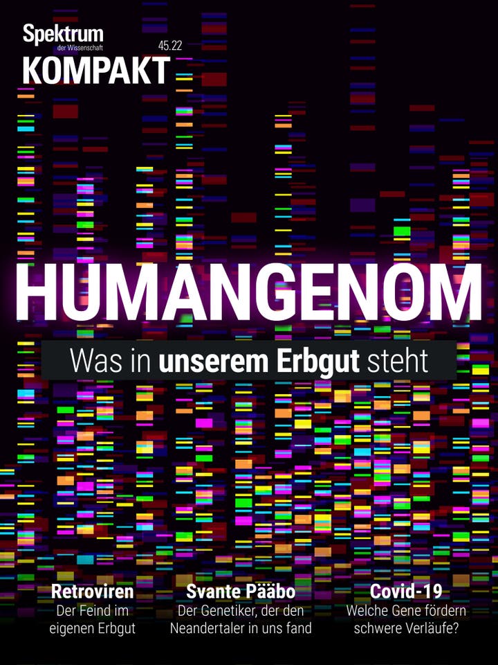 Spektrum Kompakt – 45/2022 – Humangenom – Was in unserem Erbgut steht