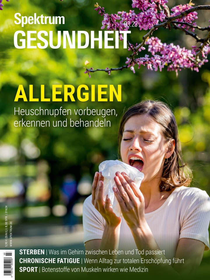 Spektrum Gesundheit – 3/2023 – Heuschnupfen – Wie man Allergien vorbeugt, erkennt und behandelt