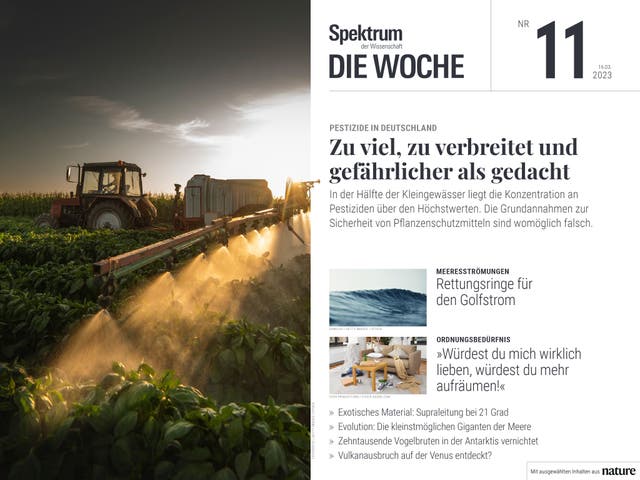 Spektrum - Die Woche - 11/2023 - Pestizide: Zu viel, zu verbreitet und gefährlicher als gedacht