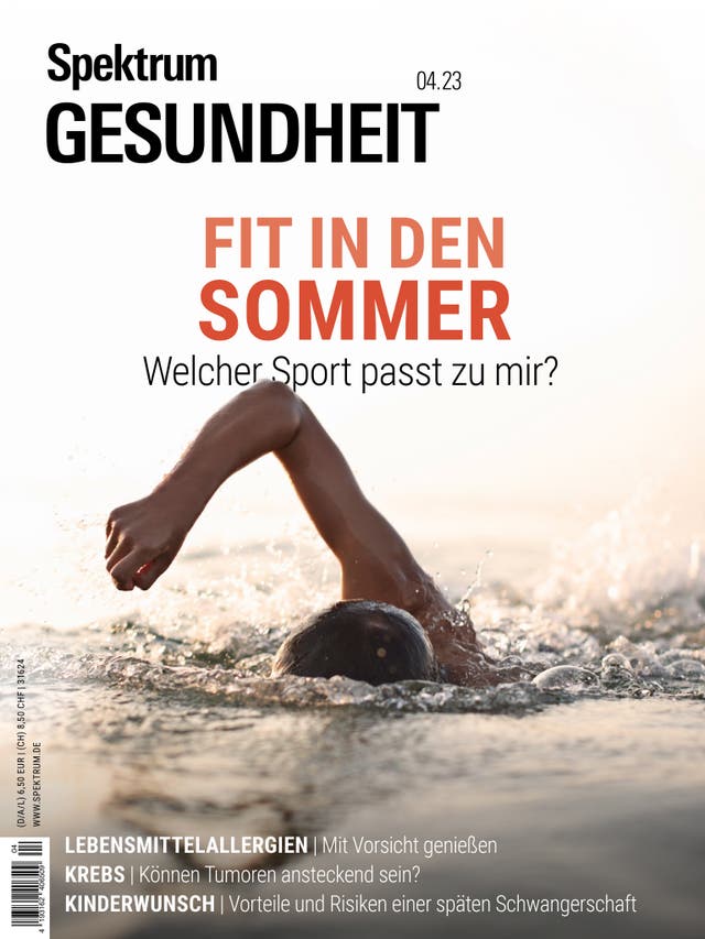 Spektrum Gesundheit - 4/2023 - Fit in den Sommer – Welcher Sport passt zu mir?