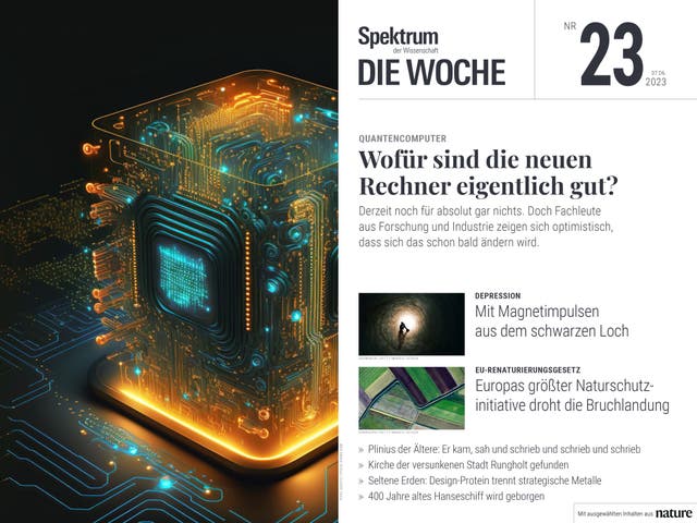 Spektrum - Die Woche - 23/2023 - Quantencomputer