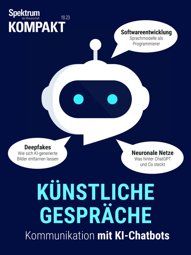Spektrum Kompakt - 19/2023 - Künstliche Gespräche - Kommunikation mit KI-Chatbots