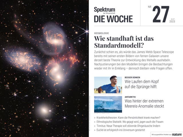 Spektrum - Die Woche - 27/2023 - Wie standhaft ist das Standardmodell?