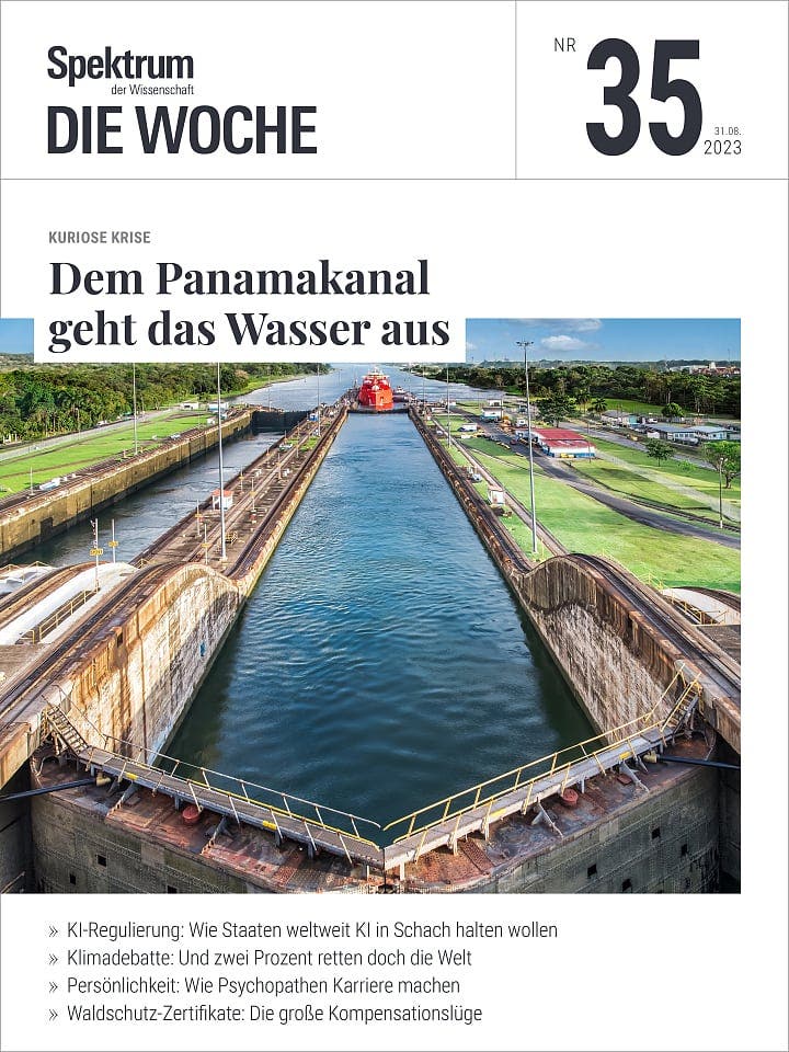 Dem Panamakanal geht das Wasser aus