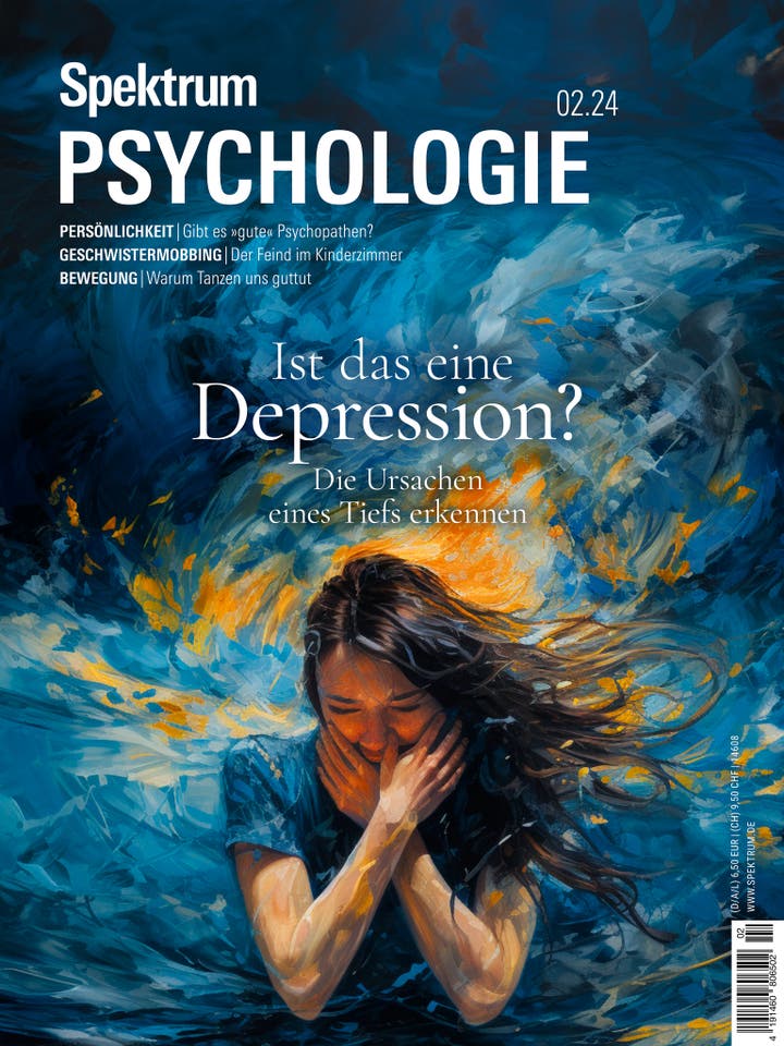 Spektrum Psychologie - 2/2024 - Ist das eine Depression?