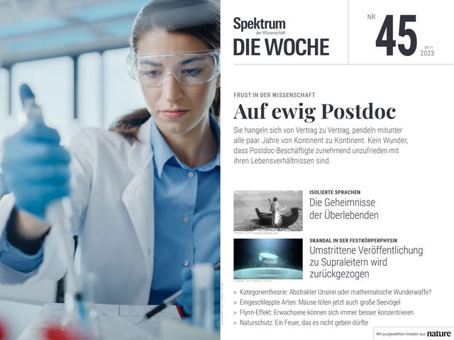 Spektrum - Die Woche - 45/2023 - Auf ewig Postdoc