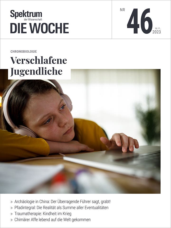 Verschlafene Jugendliche
