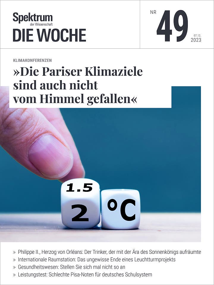 »Die Pariser Klimaziele sind auch nicht vom Himmel gefallen«