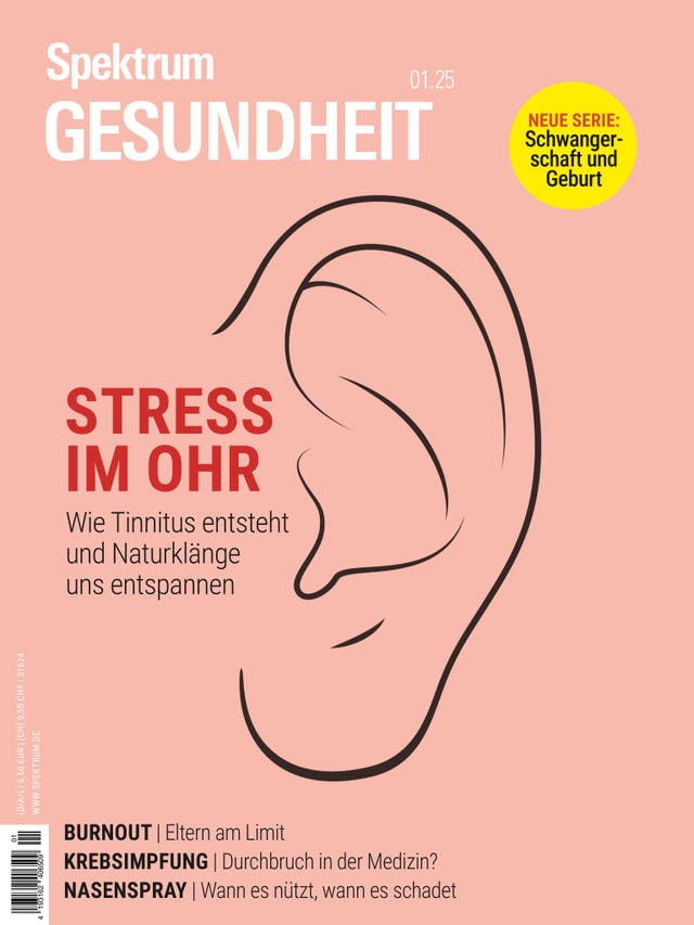 Spektrum Gesundheit - 1/2025 - Stress im Ohr – Wie Tinnitus entsteht und Naturklänge uns entspannen