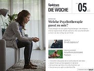 Spektrum - Die Woche - 5/2024 - Welche Psychotherapie passt zu mir?