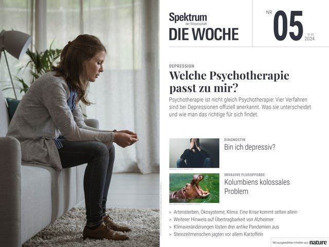 Spektrum - Die Woche - 5/2024 - Welche Psychotherapie passt zu mir?